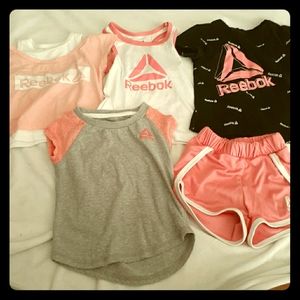 Reebok toddler girls outfits size 2T